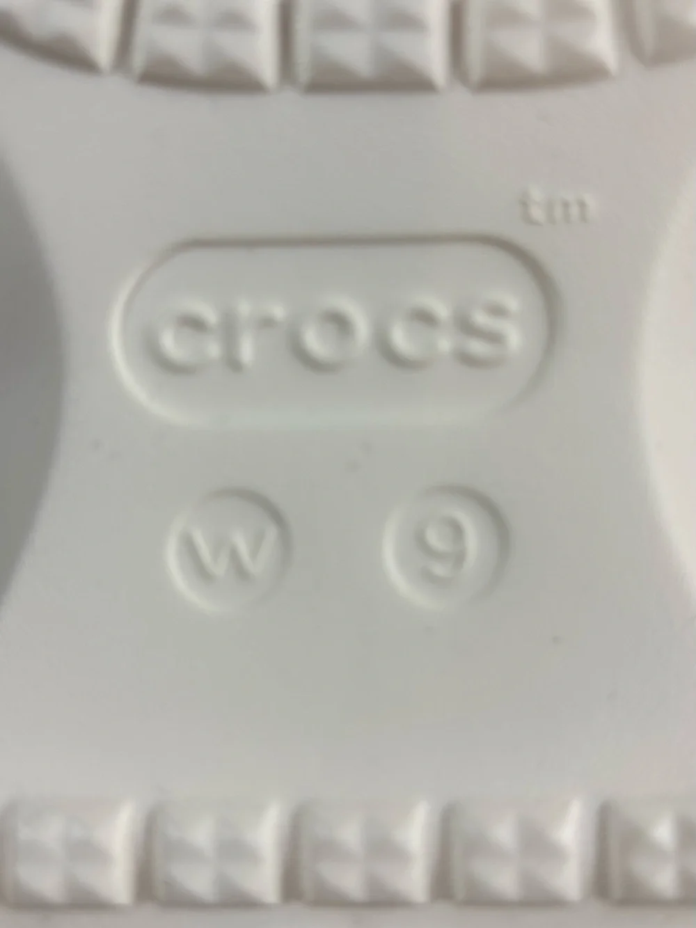 CROCS women White Crisscross Slide Sandals